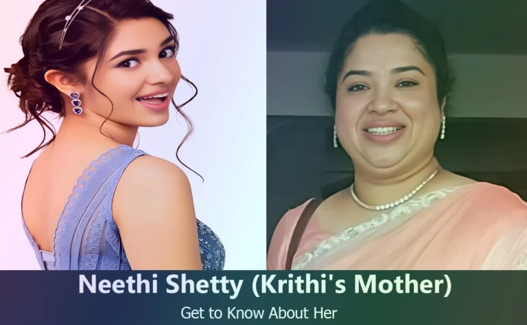 Meet Neethi Shetty: Krithi Shetty’s Beautiful Mother