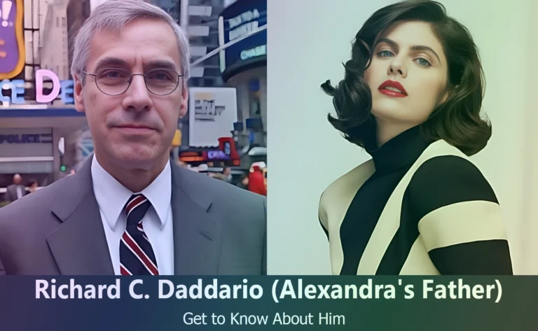 Who is Richard C. Daddario? The Father of Alexandra Daddario