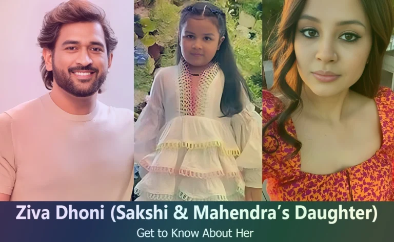 Ziva Dhoni: The Adorable Daughter of MS Dhoni and Sakshi Dhoni