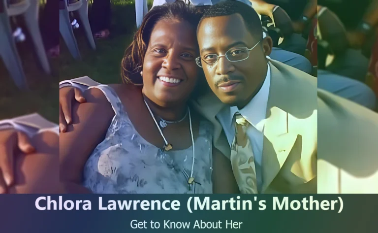 Chlora Lawrence - Martin Lawrence's Mother