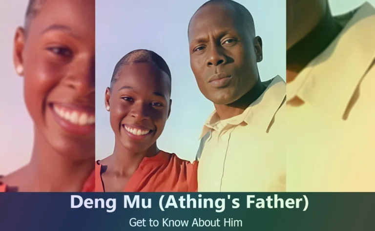 Deng Mu - Athing Mu's Father
