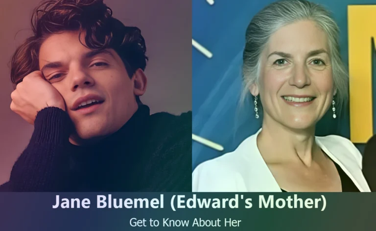 Meet Jane Bluemel : Discover Edward Bluemel’s Supportive Mother