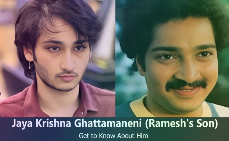 Meet Jaya Krishna Ghattamaneni: Exploring Ramesh Babu’s Son’s Journey!