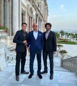 Jayadev Galla's sons Ashok Galla, Siddharth Galla