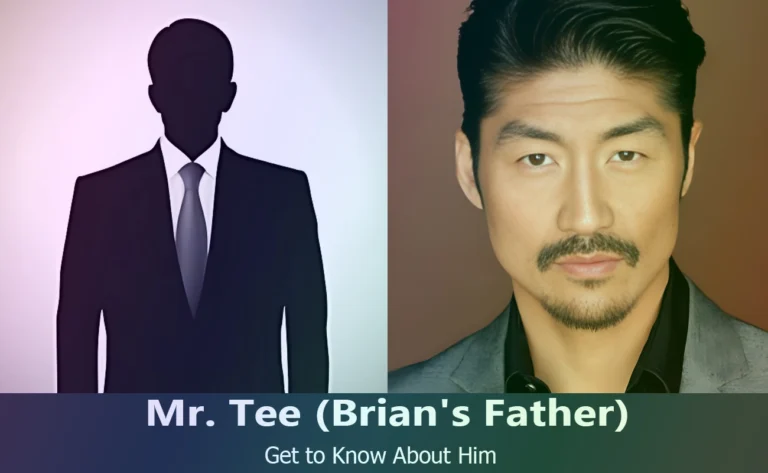Mr Tee - Brian Tee's Father