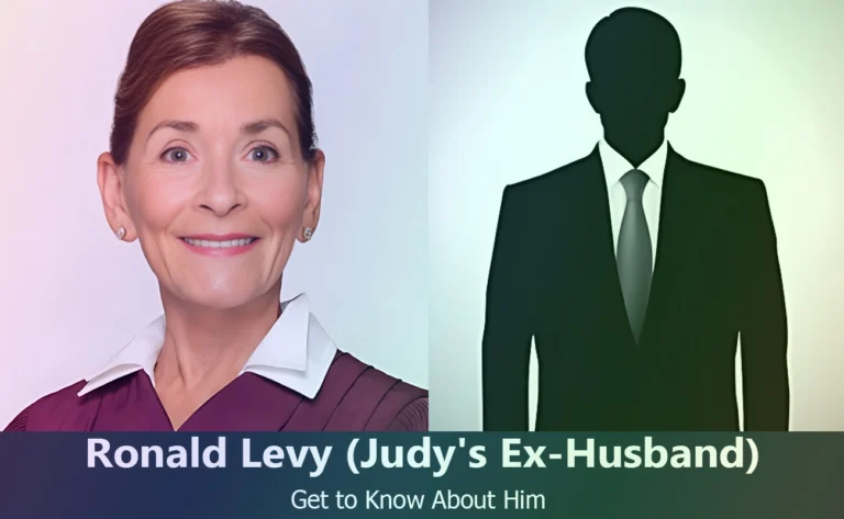 Ronald Levy - Judy Sheindlin's Ex-Husband