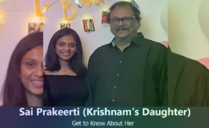 Sai Prakeerti - Krishnam Raju's Daughter
