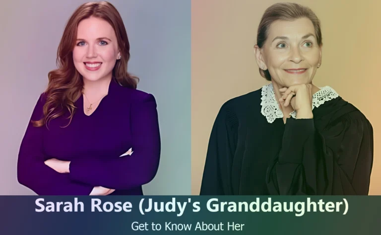 Judy Sheindlin’s Granddaughter Sarah Rose: Uncovering Her Life and Legacy