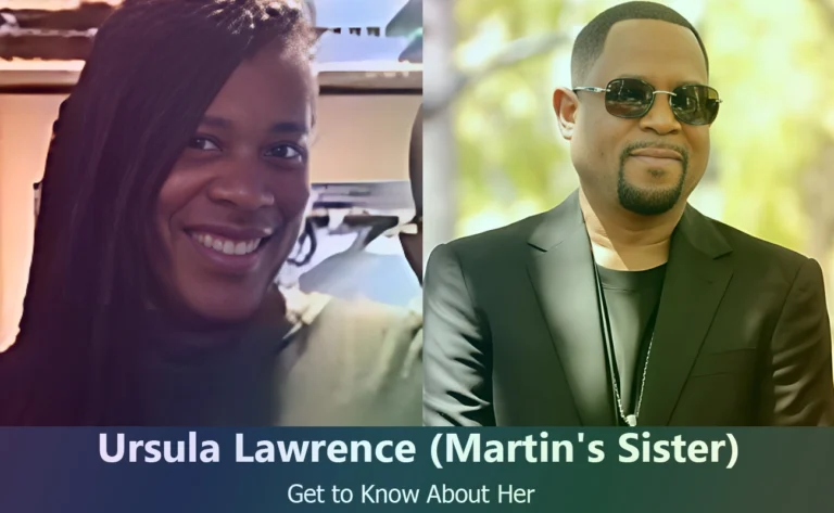 Meet Ursula Lawrence : Insights into Martin Lawrence’s Supportive Sister