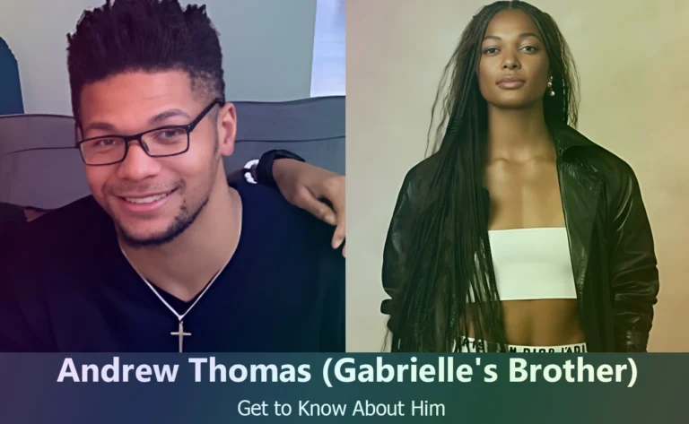 Meet Andrew Thomas : The Supportive Brother of Gabrielle Thomas