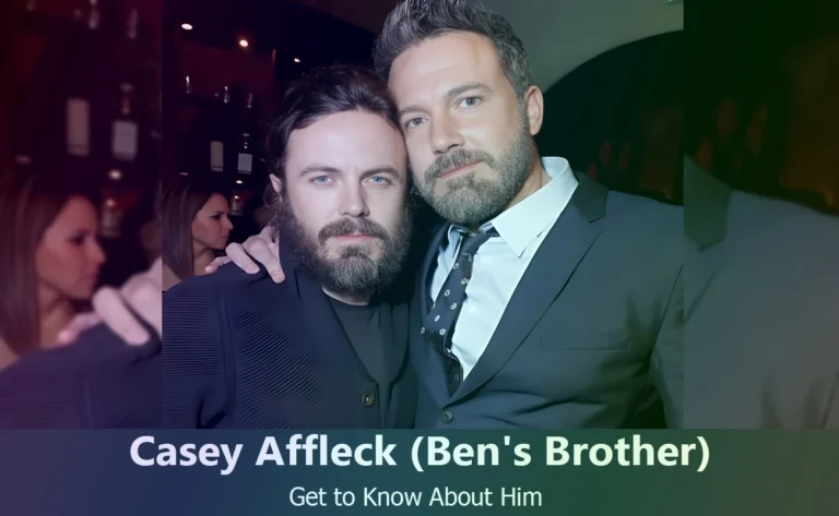 Exploring Casey Affleck : Insights into Ben Affleck’s Talented Brother