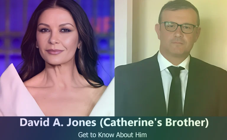 David A. Jones : Catherine Zeta-Jones’s Brother You Didn’t Know About