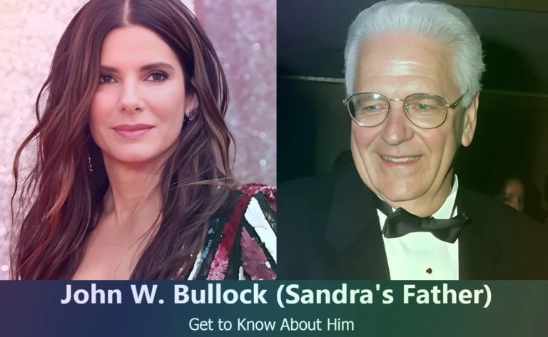 Meet John W. Bullock : Sandra Bullock’s Dad Revealed