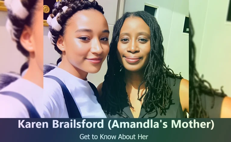 Karen Brailsford - Amandla Stenberg's Mother