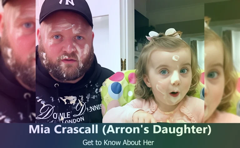 Mia Crascall - Arron Crascall's Daughter