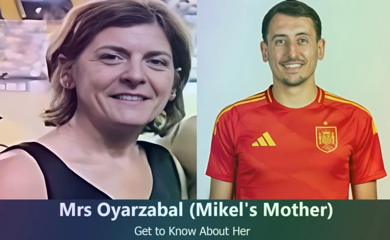 Mrs Oyarzabal - Mikel Oyarzabel's Mother