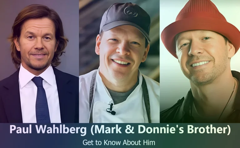 Paul Wahlberg - Mark Wahlberg & Donnie Wahlberg's Brother