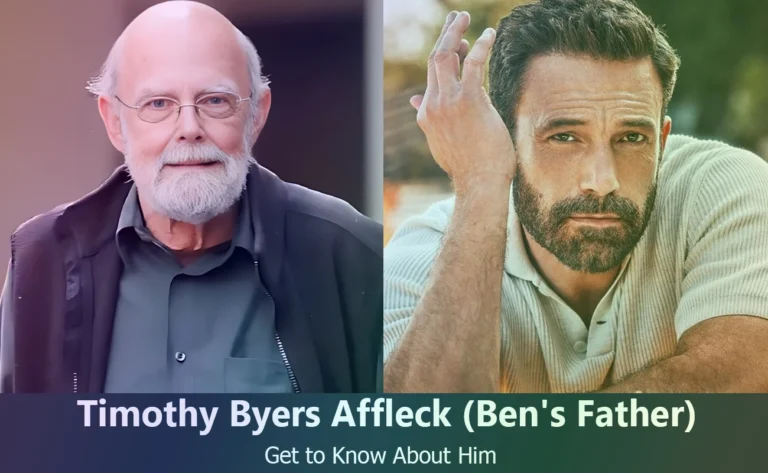 Discover Timothy Byers Affleck : Insights into Ben Affleck’s Father