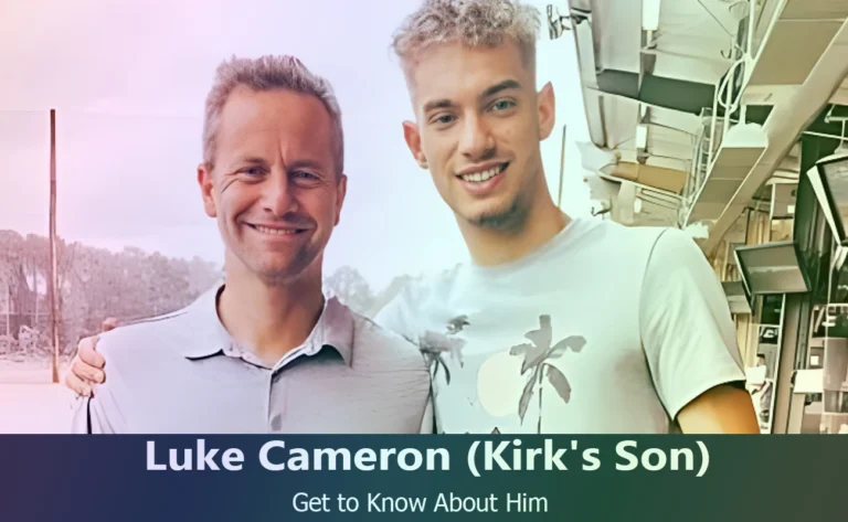 Discover Luke Cameron : Kirk Cameron’s Son and His Life