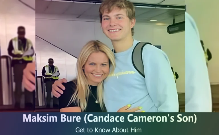 Maksim Bure : Discover Candace Cameron Bure’s Youngest Son