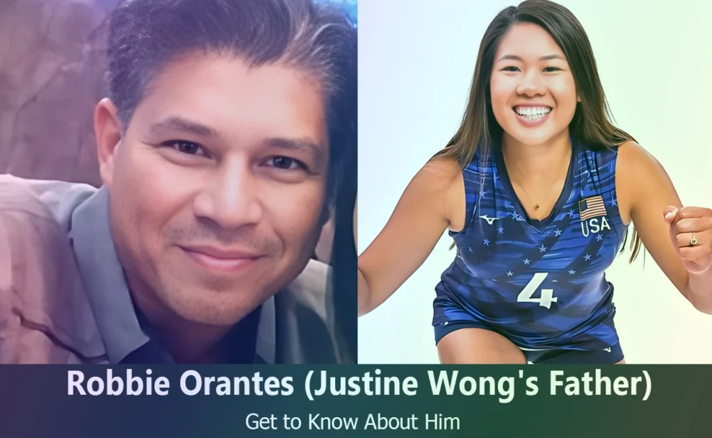 Robbie Orantes - Justine Wong Orantes's Father