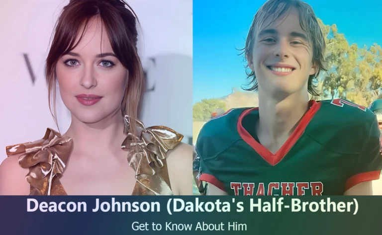 Deacon Johnson - Dakota Johnson's Half-Brother