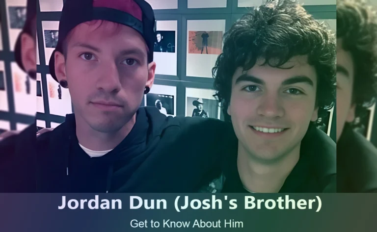 Discover Jordan Dun : The Life of Josh Dun’s Brother