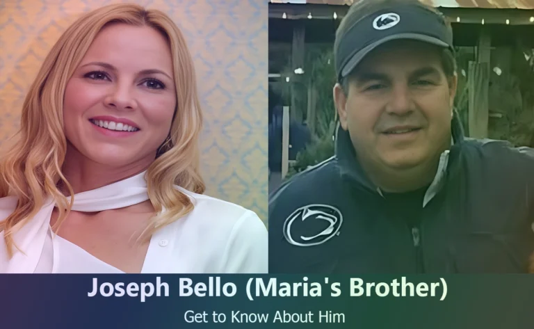 Meet Joseph Bello : Brother of Actress Maria Bello