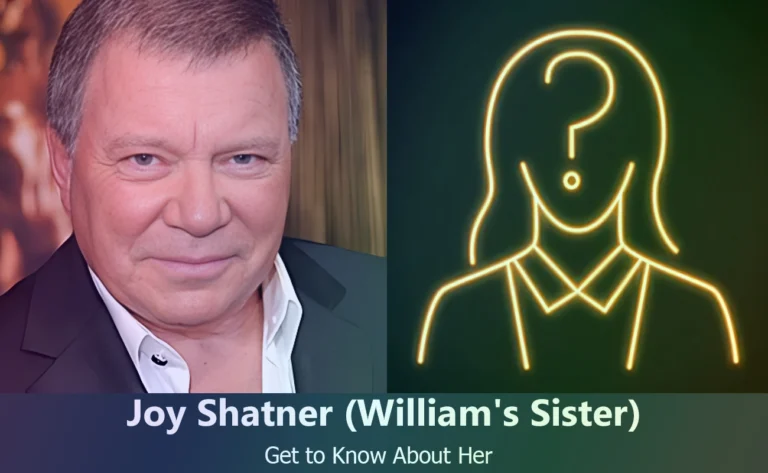 Discover Joy Shatner : Sister of William Shatner and Her Unique Life