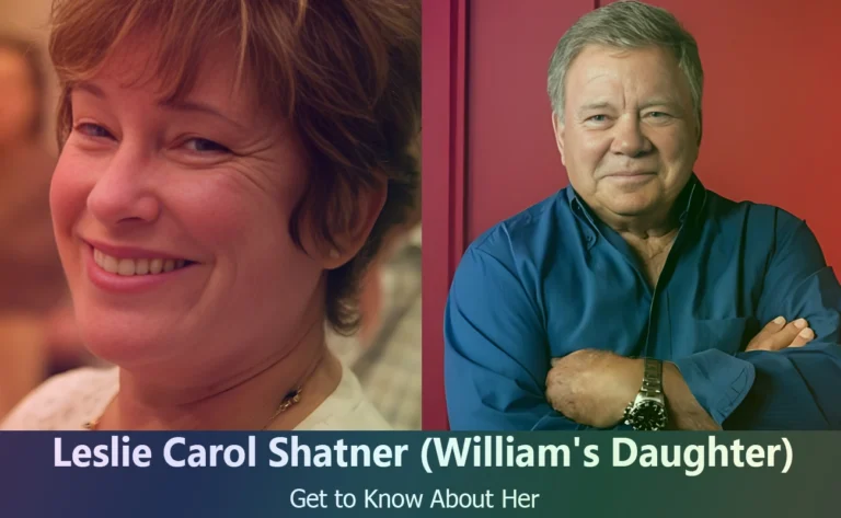 Discover Leslie Carol Shatner : William Shatner’s Daughter and Her Life