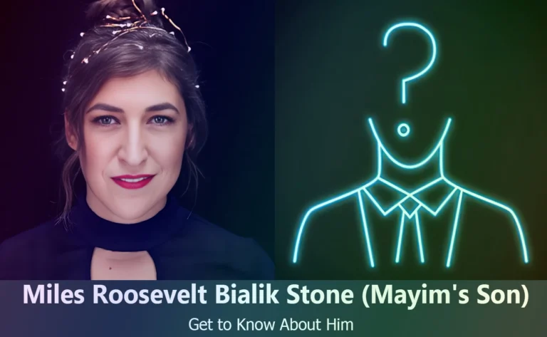 Who is Miles Roosevelt Bialik Stone? All About Mayim Bialik’s Son