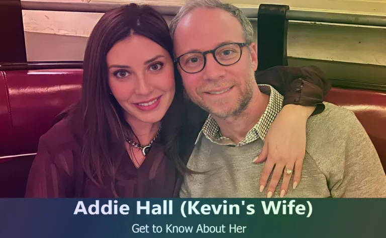 Who Is Addie Hall? Discover Kevin Sussman’s Wife