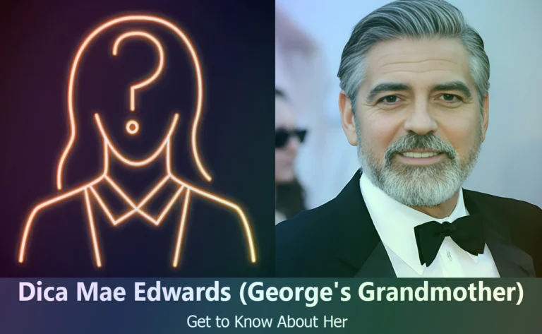 Who is Dica Mae Edwards? Meet George Clooney’s Grandmother