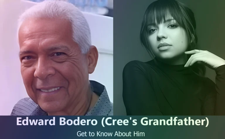 Who Is Edward Bodero? Cree Cicchino’s Grandfather Revealed