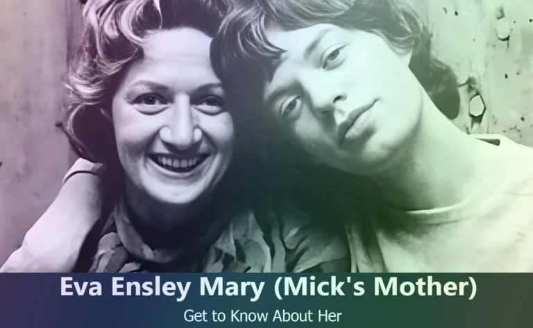 Eva Ensley Mary - Mick Jagger's Mother