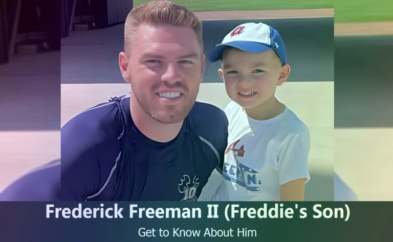 Frederick Charles Freeman II - Freddie Freeman's Son