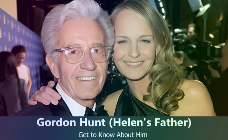 Discover Gordon Hunt : Helen Hunt’s Talented Father