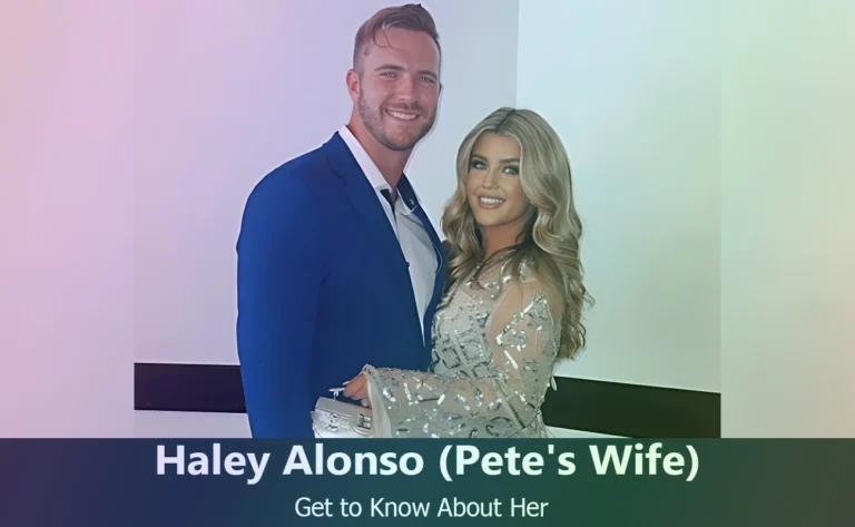 Meet Haley Alonso : Pete Alonso’s Supportive Wife