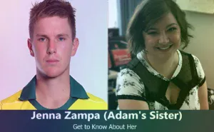 Jenna Zampa - Adam Zampa's Sister