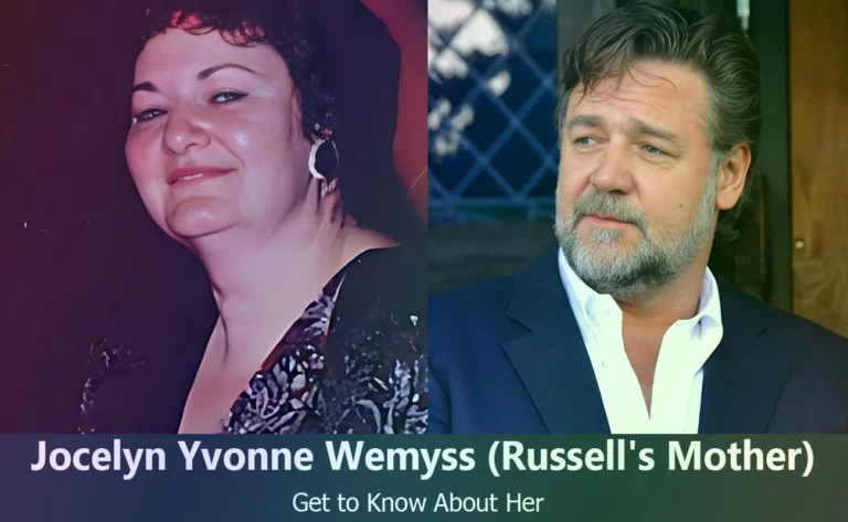 Discover Jocelyn Yvonne Wemys : The Inspiring Mother of Russell Crowe