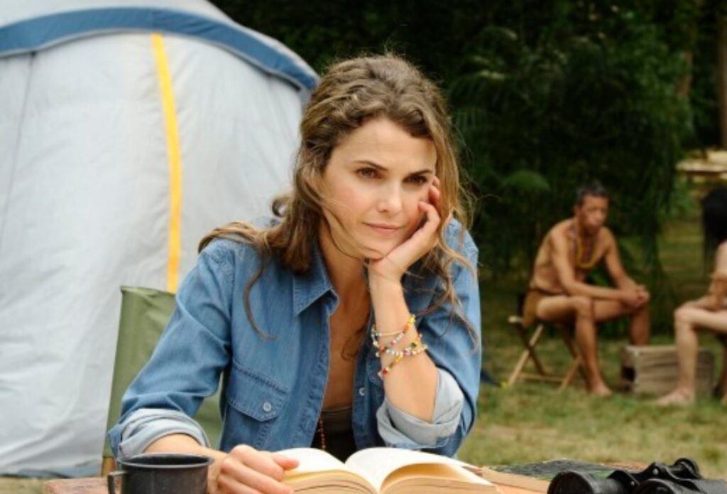 Keri Russell in Running Wilde