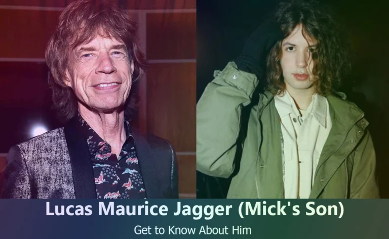 Lucas Maurice Morad Jagger - Mick Jagger's Son