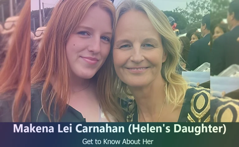 Discover Makena Lei Gordon Carnahan : Helen Hunt’s Talented Daughter