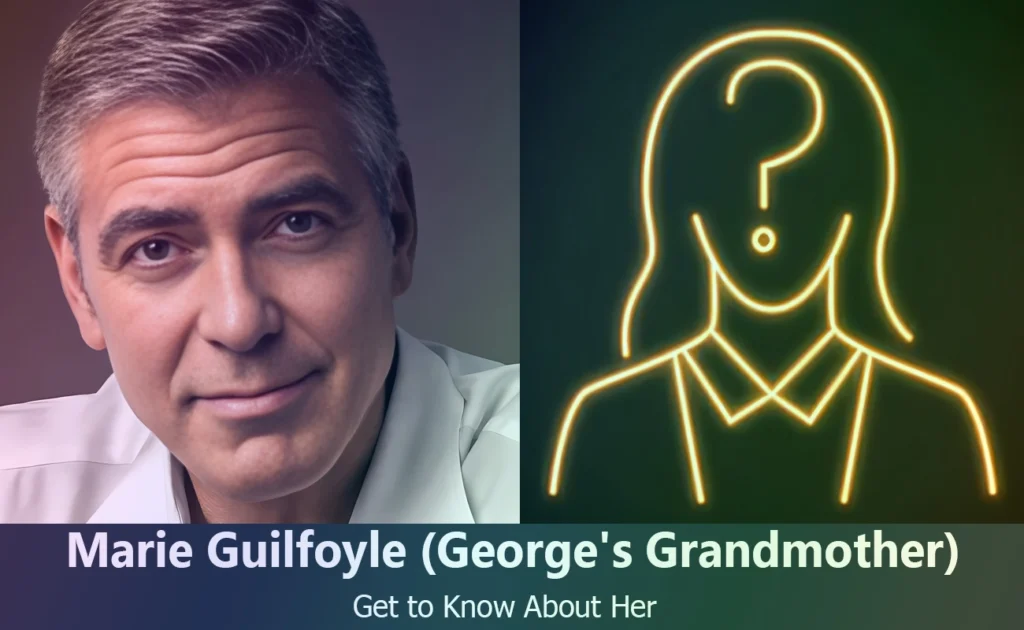 Marie Frances Guilfoyle - George Clooney's Grandmother