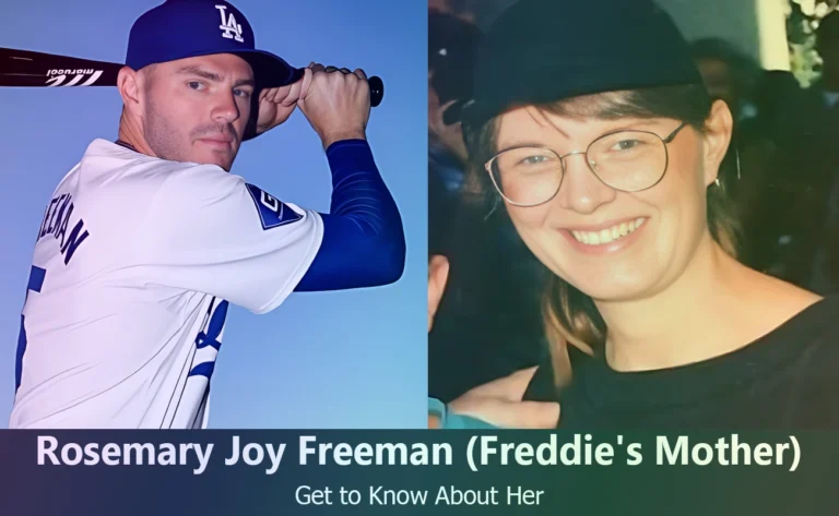 Rosemary Joy Freeman - Freddie Freeman's Mother