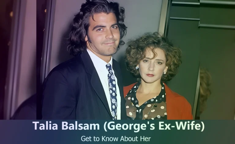 Talia Balsam : Discover the Life of George Clooney’s Ex-Wife