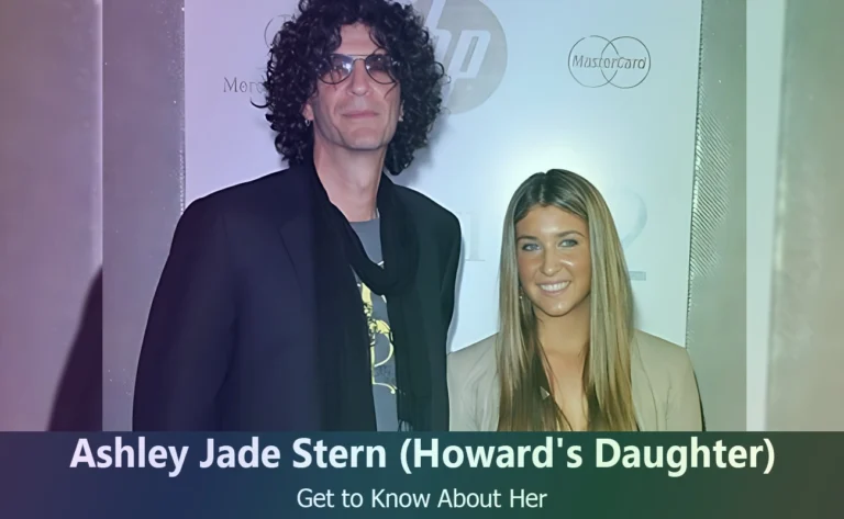 Ashley Jade Stern : Everything You Need to Know About Howard Stern’s Daughter