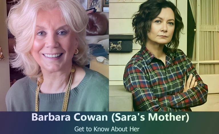 Barbara Cowan - Sara Gilbert's Mother