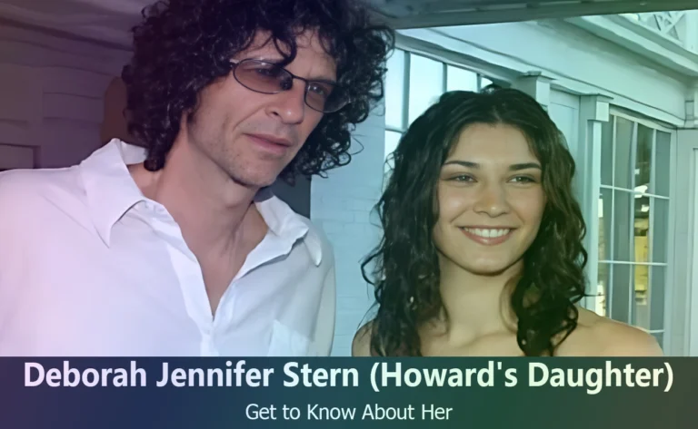 Deborah Jennifer Stern : Facts About Howard Stern’s Daughter