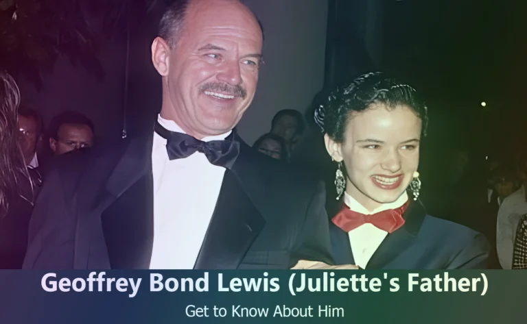 Geoffrey Bond Lewis : Juliette Lewis’s Father and Hollywood Actor | Learn More